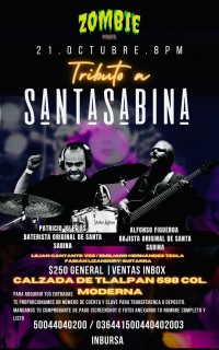 Tributo a Santa Sabina en el Zombie