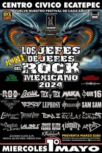 Los jefes de jefes del Rock Mexicano 2024