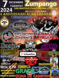 4 aniversario alma urbana 