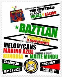 XVIII Aniversario del disco Fuerza y Acción – Raztlan