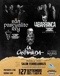 Concierto de San Pascualito Rey, La Barranca, La Castañeda y San Román Mario