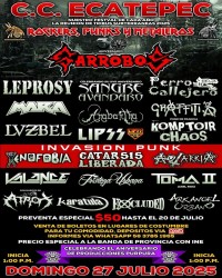 rockero, punk y metal