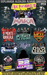 Festival de Rock por el Día Internacional de la Mujer