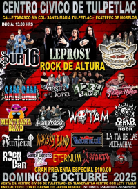 Festival de Rock en el Centro Cívico de Tulpetlac