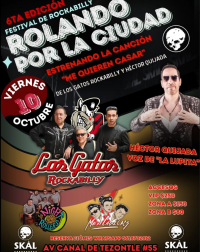 Los Gatos Rockabilly 6TA EDICIÓN “ROLANDO POR LA CIUDAD