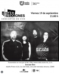 Intersecciones – Conciertos en Vivo: SIREN (art rock)